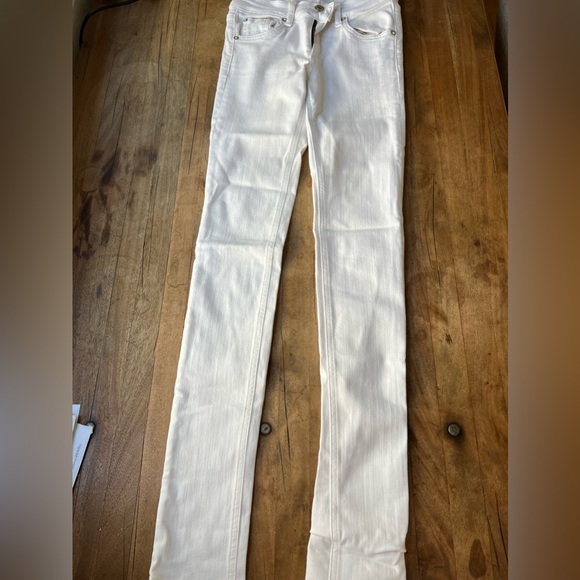 Rag & Bone white skinny jeans. Size 24 - Picture 1 of 3